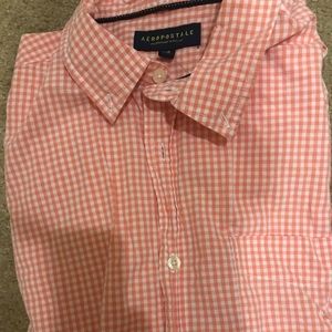 Men’s Aeropostale long sleeve button down shirt